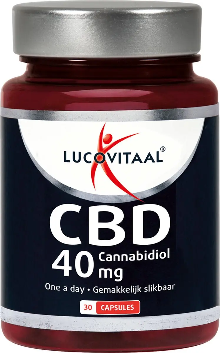 Lucovitaal CBD Capsules 40mg - 30 Stuks