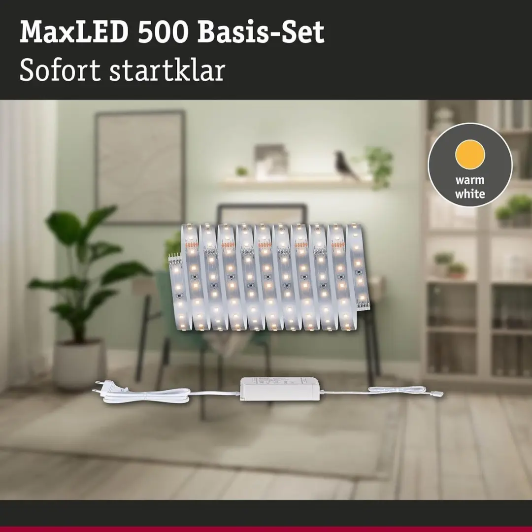 Paulmann MaxLED 500 71231 LED-strip 3m - Warmwit 2700K