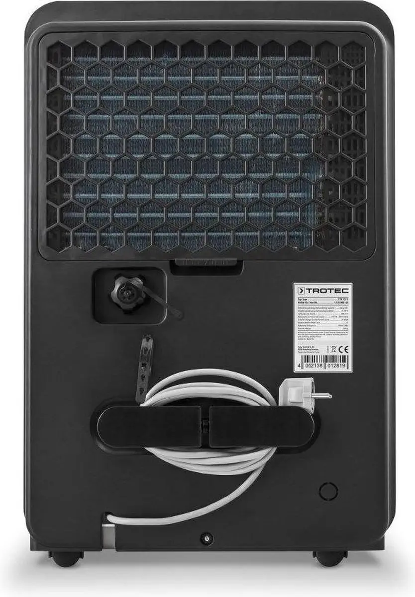 Trotec TTK 127 E Luchtontvochtiger - 1060W - 150m² - Wit
