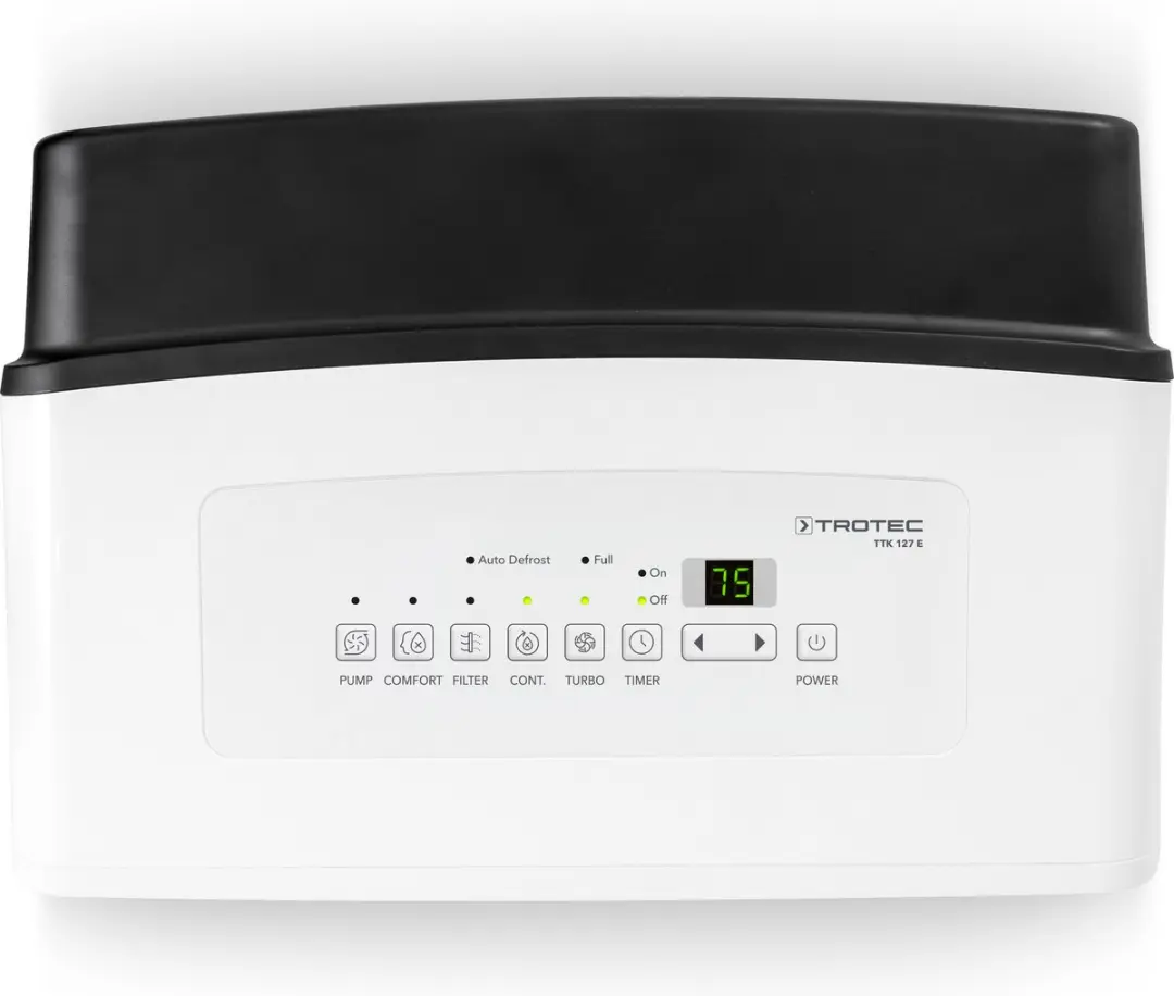 Trotec TTK 127 E Luchtontvochtiger - 1060W - 150m² - Wit