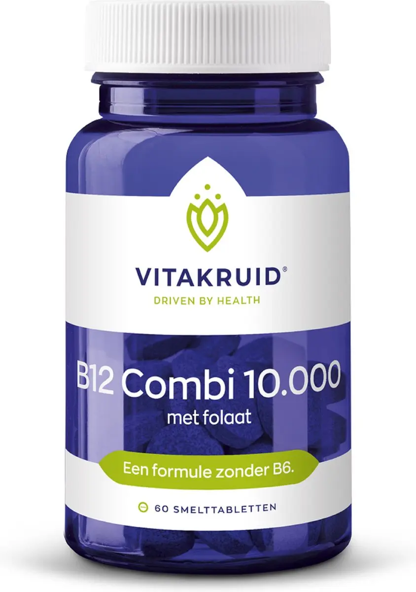 Vitakruid B12 Combi 10.000 Smelttabletten