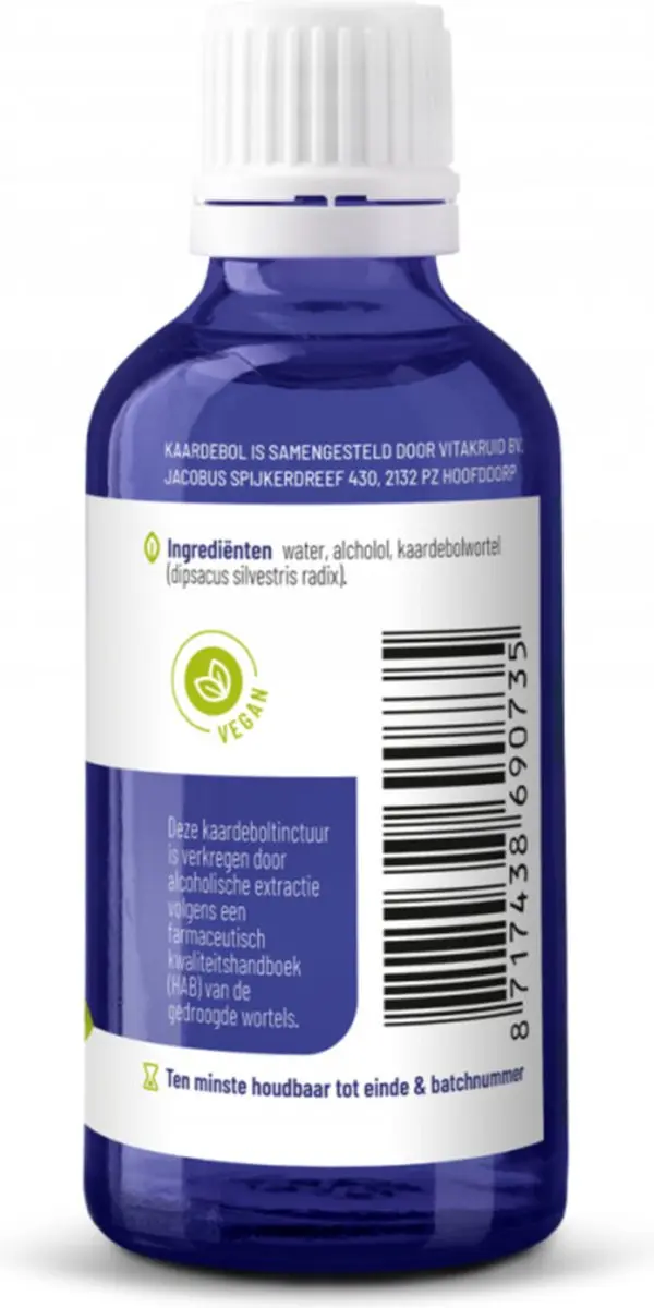 Vitakruid Kaardebol Tinctuur 50ml