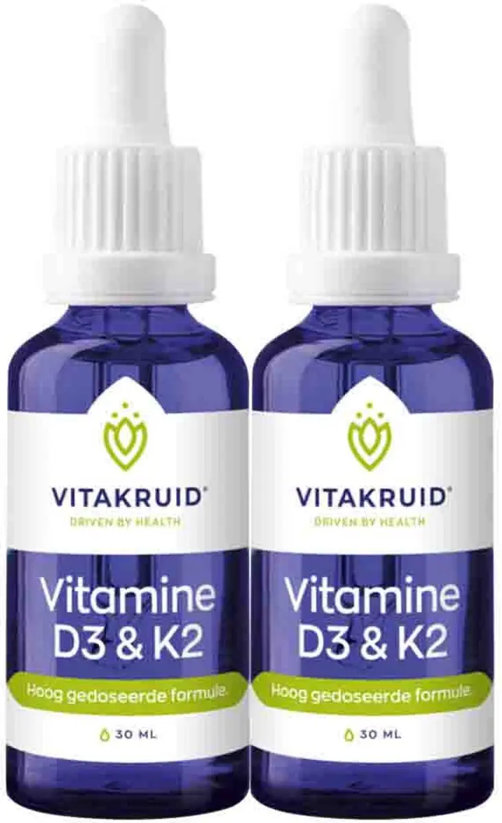 Vitakruid Vitamine D3&K2 2x30ml