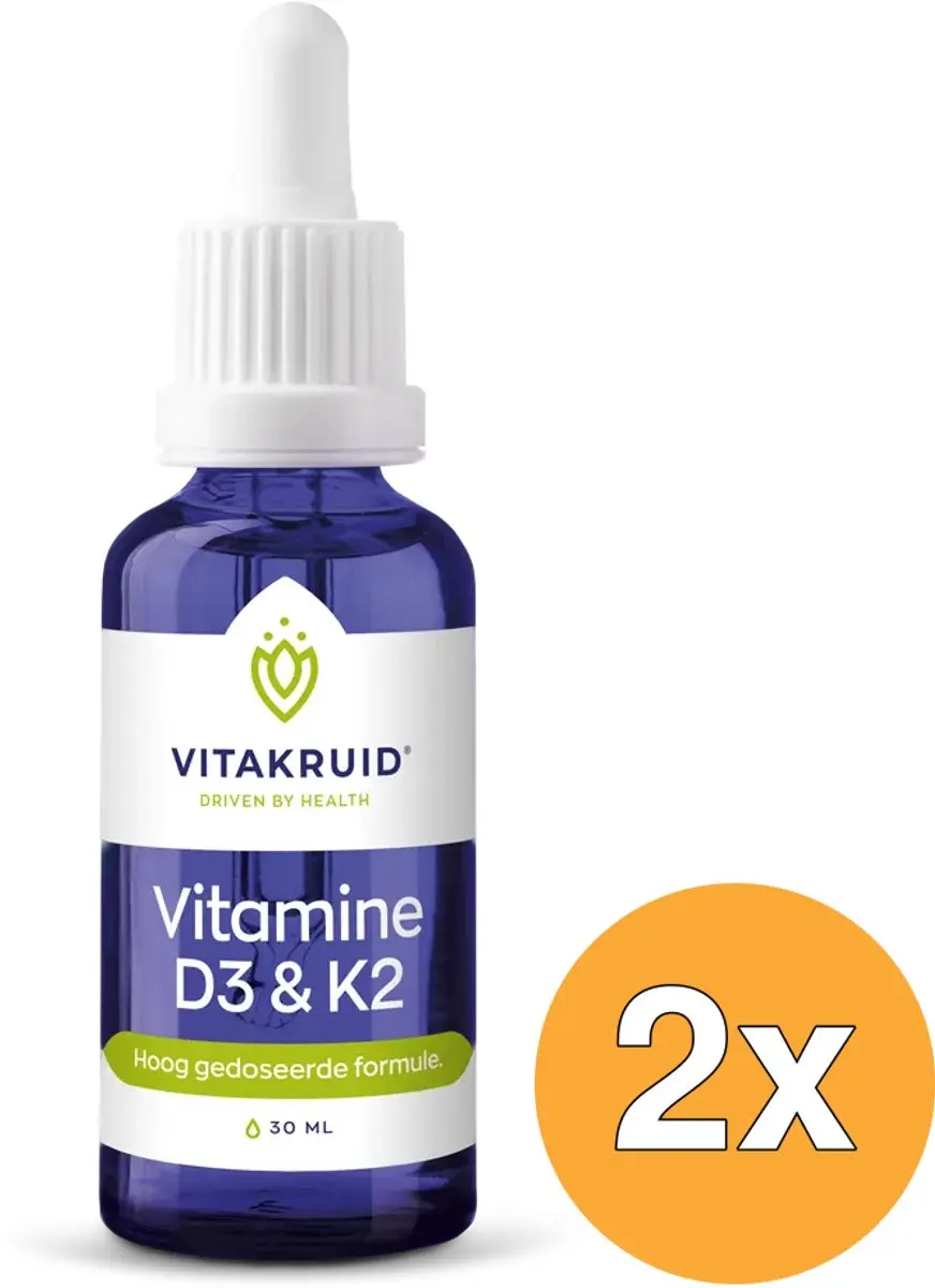 Vitakruid Vitamine D3&K2 2x30ml