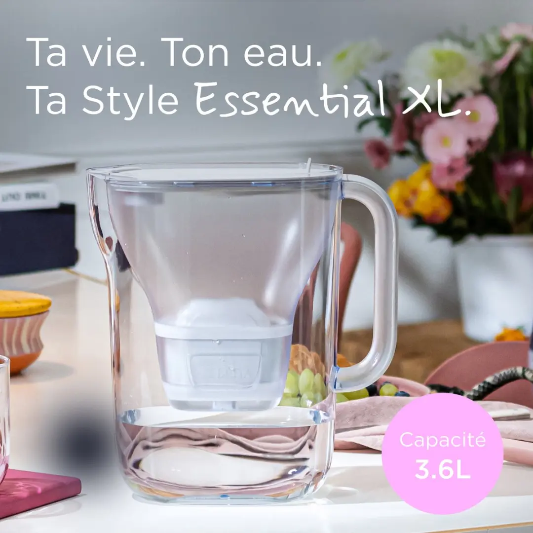 BRITA Style Essential Cool Waterfilterkan 2,4L