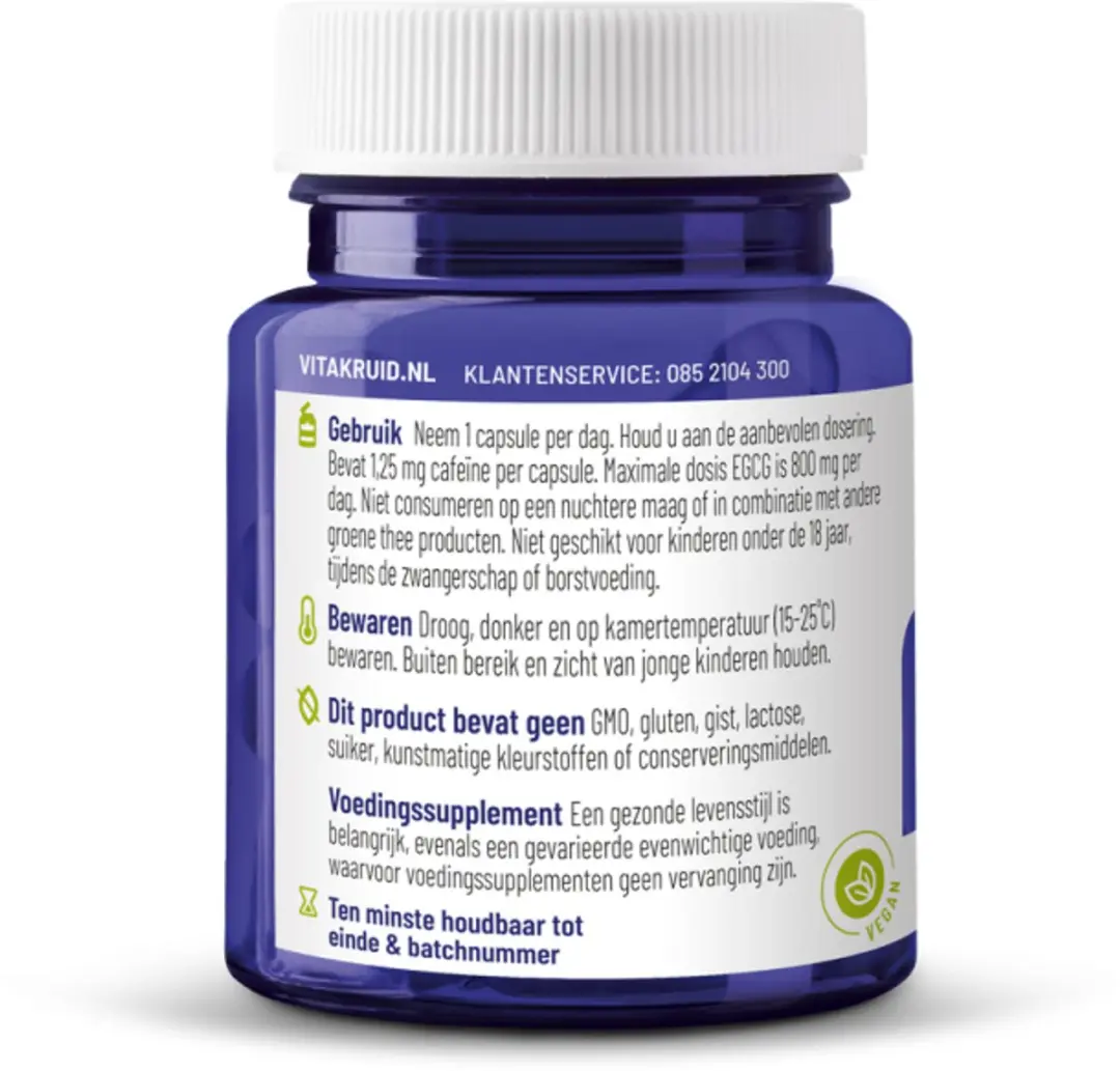 Vitakruid Saffraan & L-Theanine Affron 90 Capsules