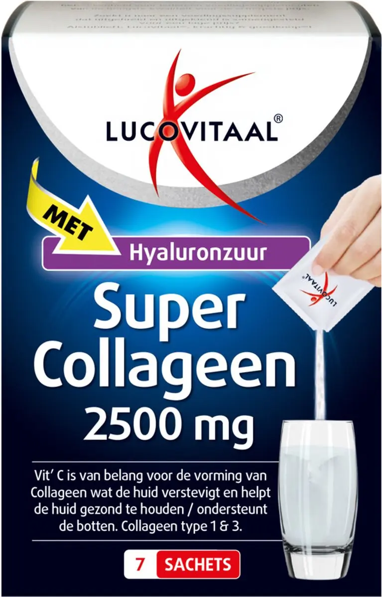 Lucovitaal Super Collageen Sachets 7x2500mg
