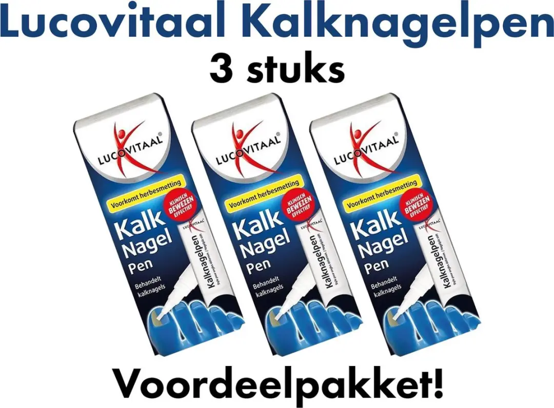 Lucovitaal Kalknagelpen 3x4ml