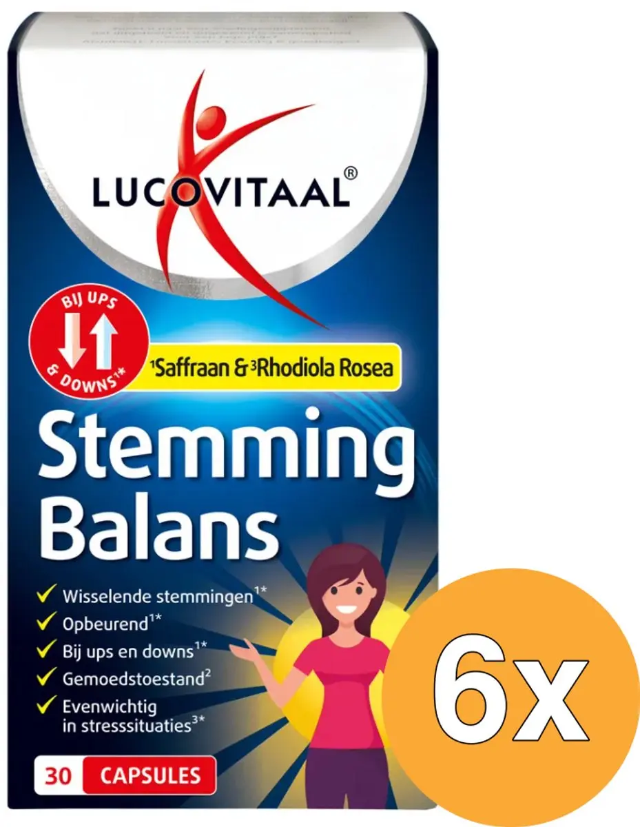 Lucovitaal Stemming Balans 30 Capsules