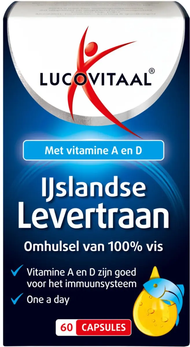 Lucovitaal IJslandse Levertraan