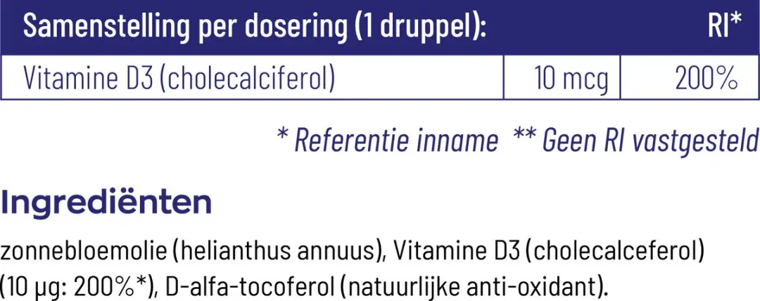 Vitakruid Baby D 10ml - afbeelding 6 van 6