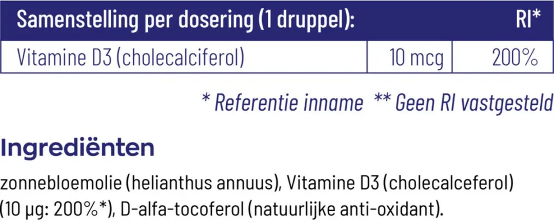 Vitakruid Baby D 10ml