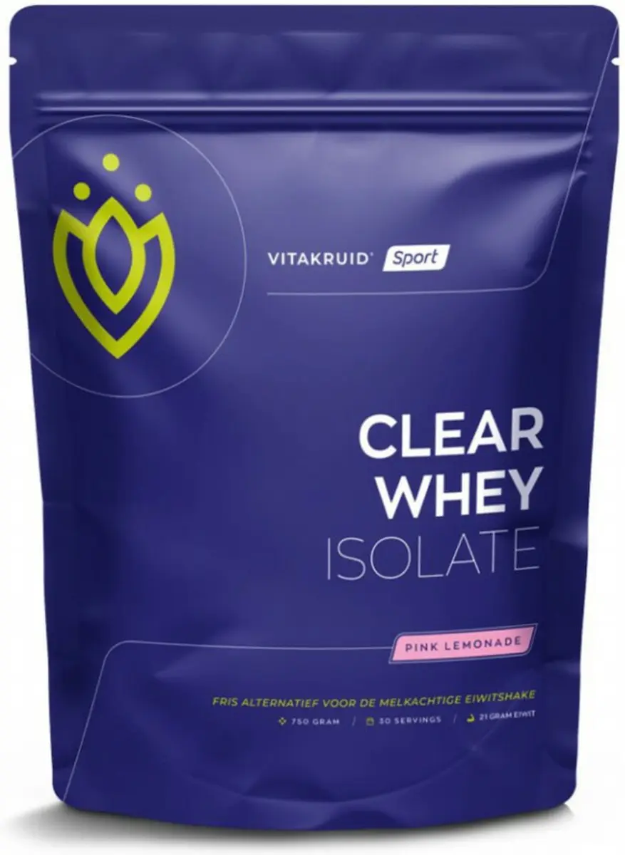 Vitakruid Clear Whey Isolate Pink Lemonade 750g