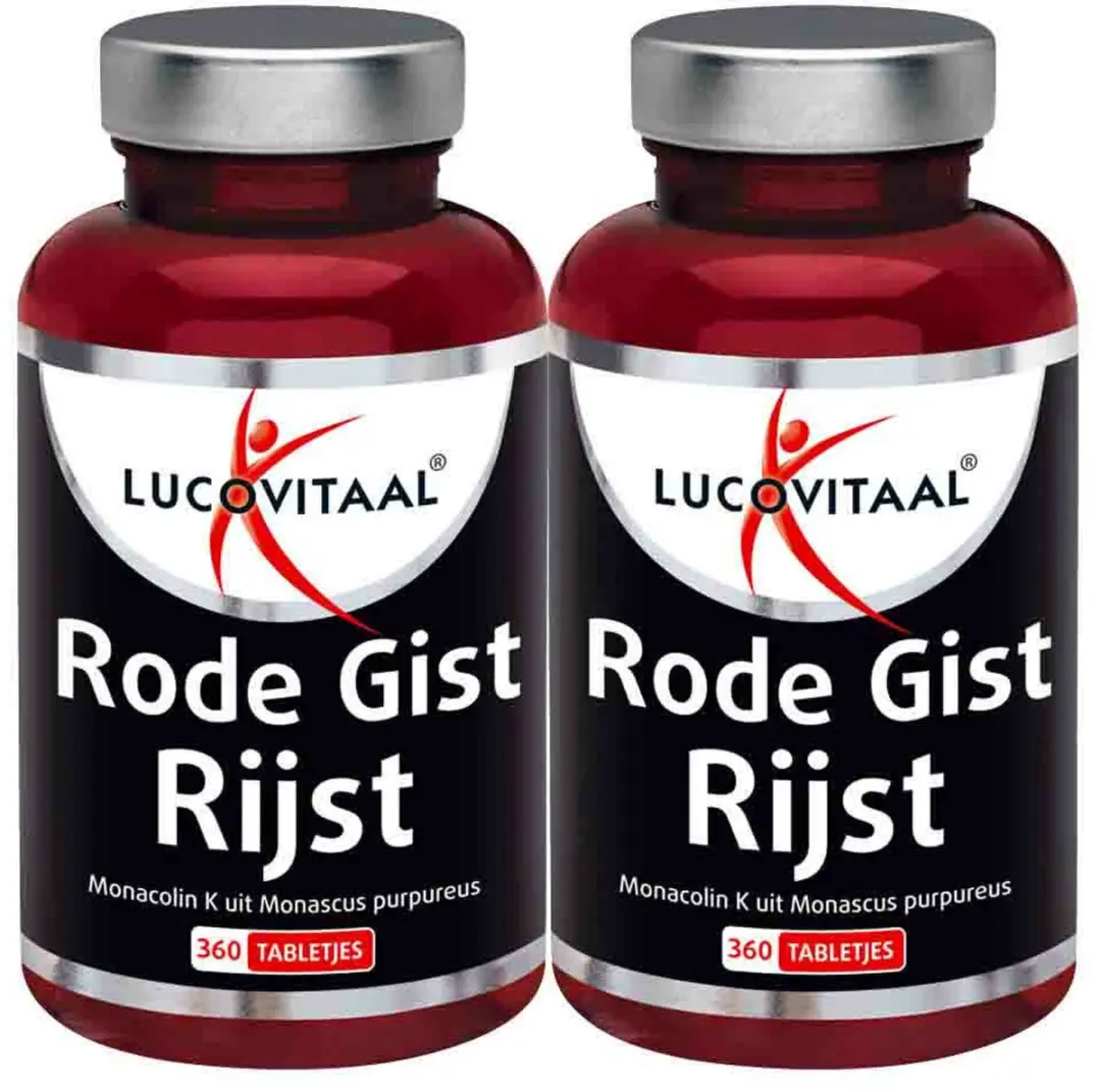 Lucovitaal Rode Gist Rijst 720 tabletten - Voordeelverpakking