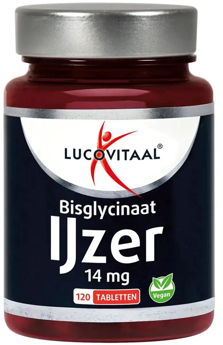 Lucovitaal IJzer Bisglycinaat 120 Tabletten