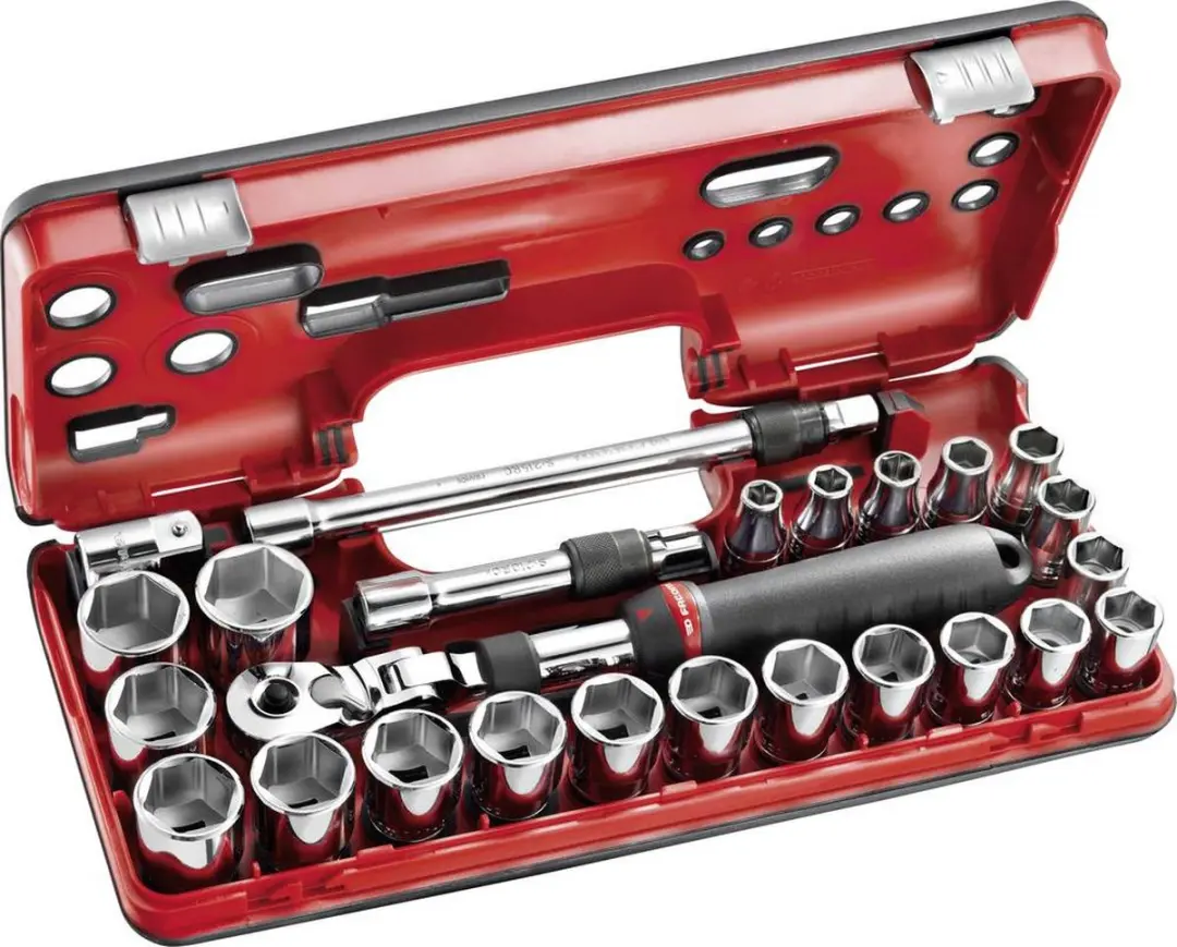 FACOM SXL.DBOX3PB Dopsleutelset 1/2" 25-delig