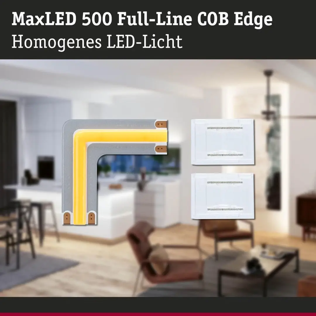 Paulmann 71113 MaxLED 500 COB LED-strip - Instelbaar wit - afbeelding 6 van 6