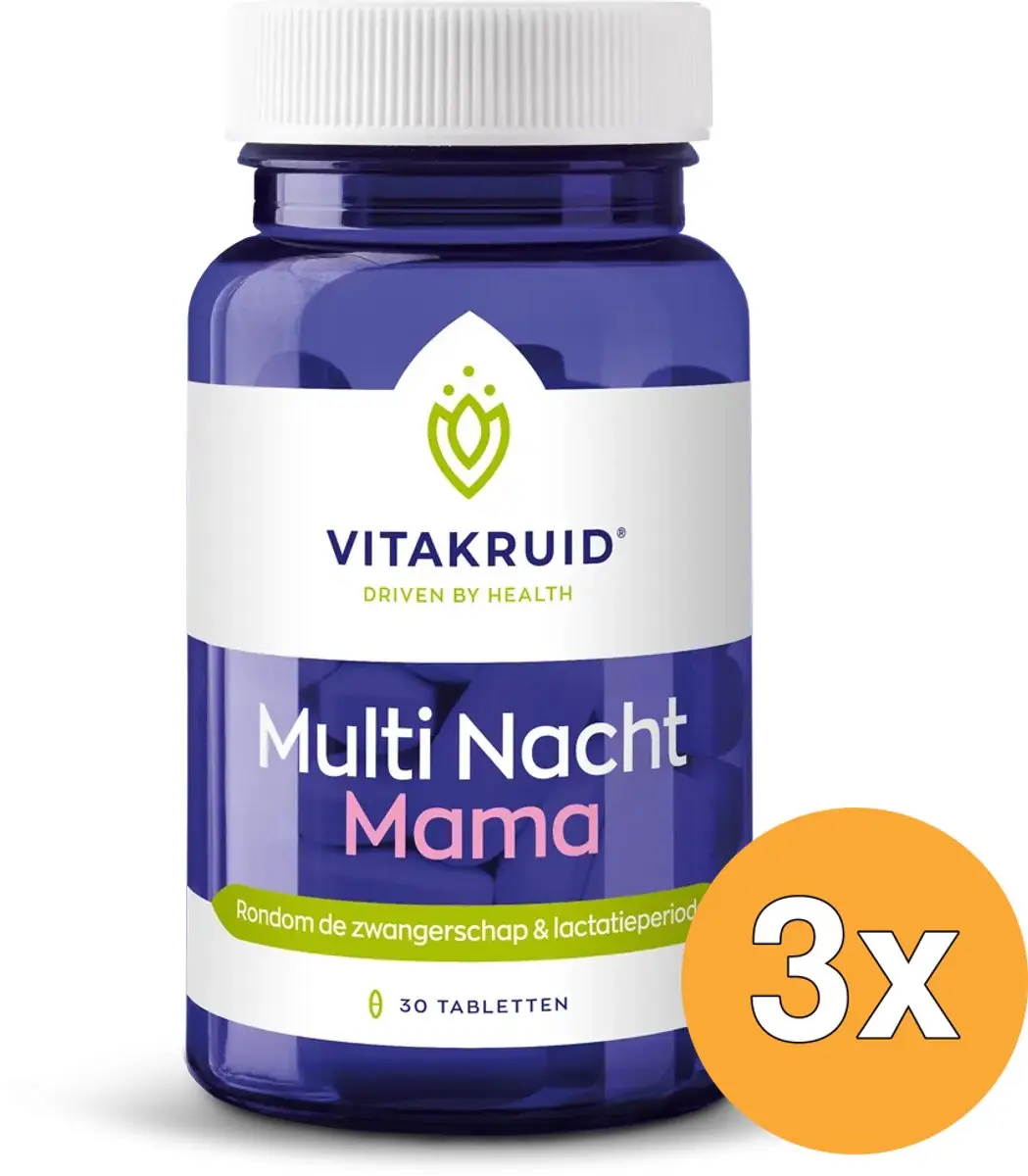 Vitakruid Multi Nacht Mama 100% Vegan