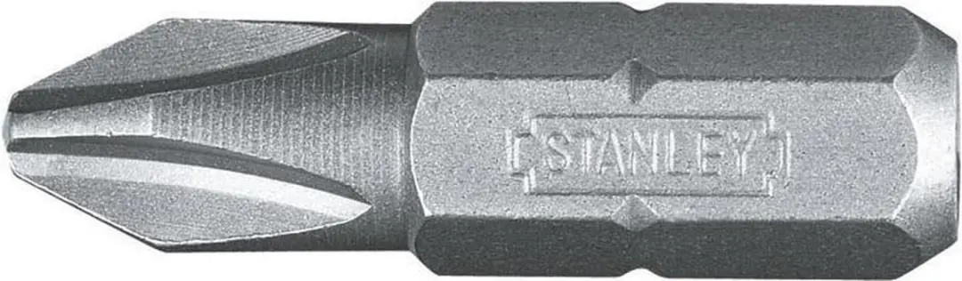 Stanley 1/4" Phillips Nr2 Bits - 3 Stuks