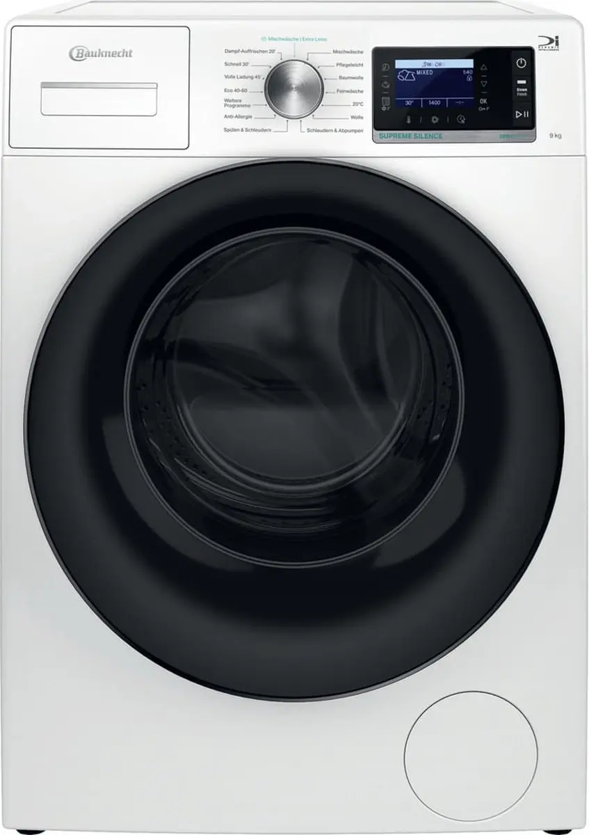 Bauknecht B6R 98E Silence Wasmachine 9 kg 1400 RPM