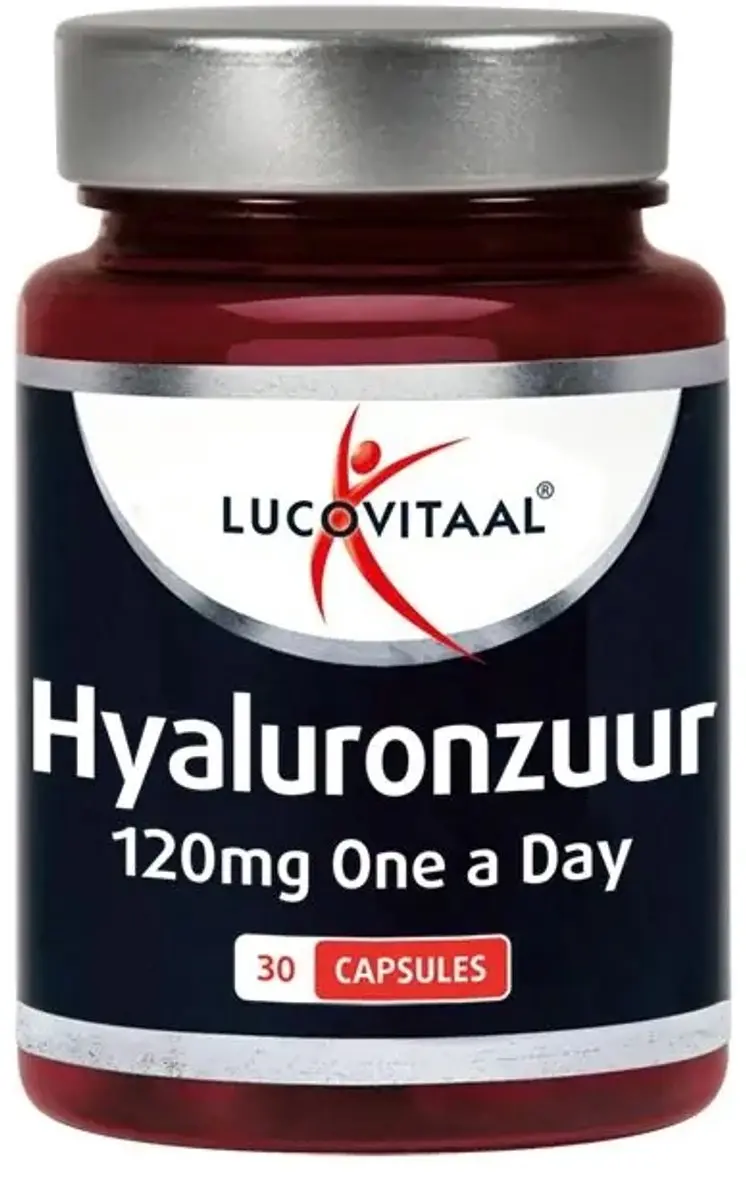 Lucovitaal Hyaluronzuur 120mg One A Day - 30 Capsules