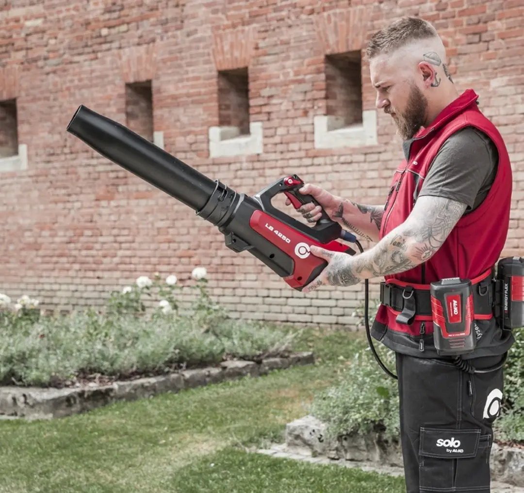 AL-Ko BB40 Power Flex Batterij Heuptas - Rood/Zwart