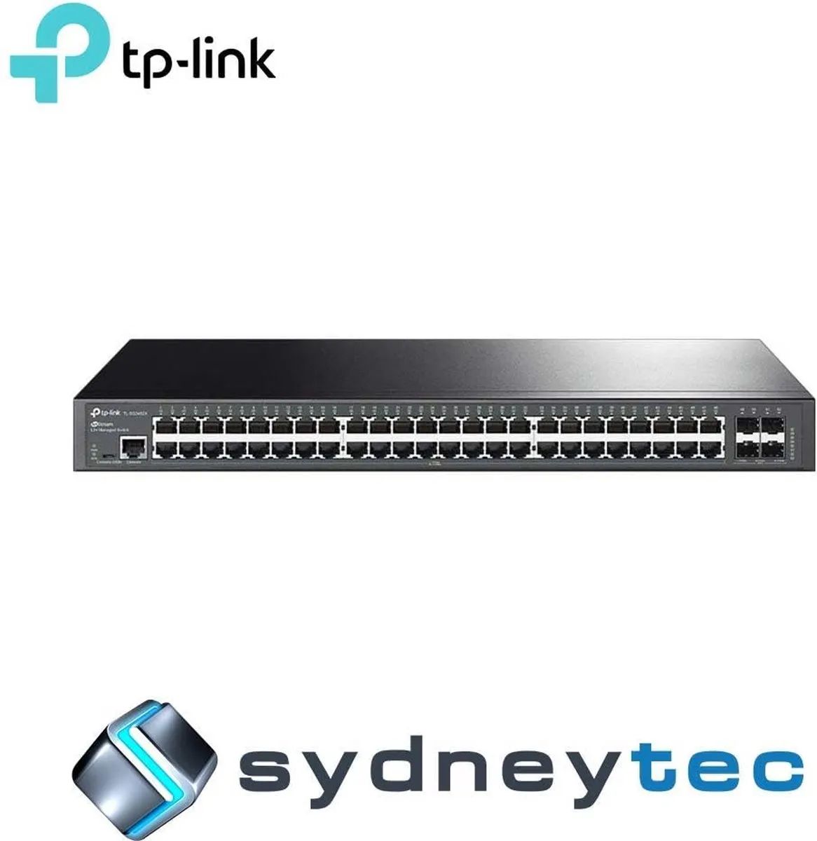 TP-Link TL-SG3452X Gigabit Switch - 48 Poorten Zwart