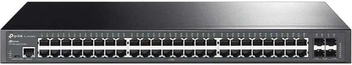 TP-Link TL-SG3452X Gigabit Switch - 48 Poorten Zwart