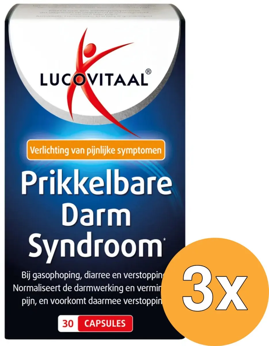 Lucovitaal Prikkelbare Darm Syndroom 60 Capsules