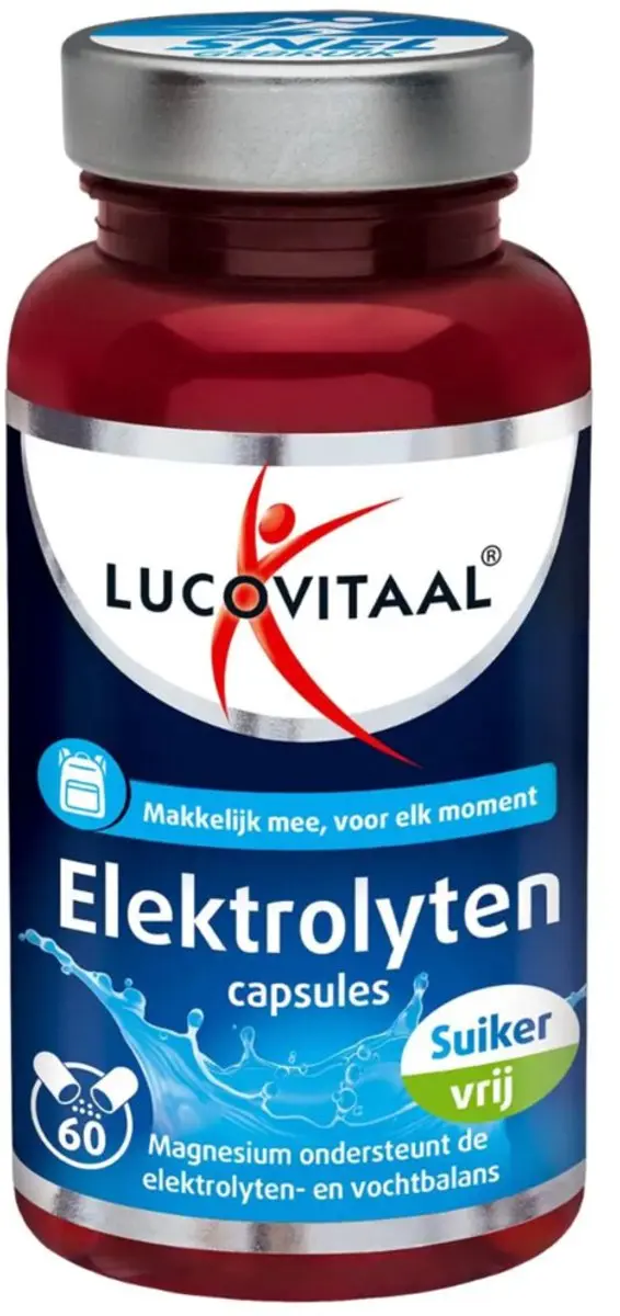 Lucovitaal Elektrolyten Suikervrij - 2x60 Capsules