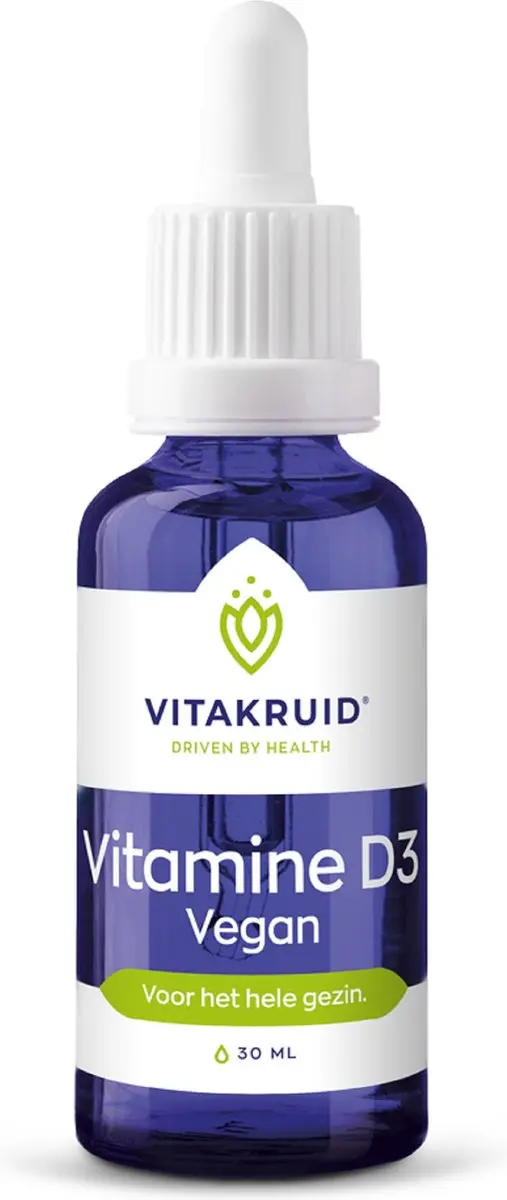 Vitakruid Vitamine D3 Druppels Vegan 30ml
