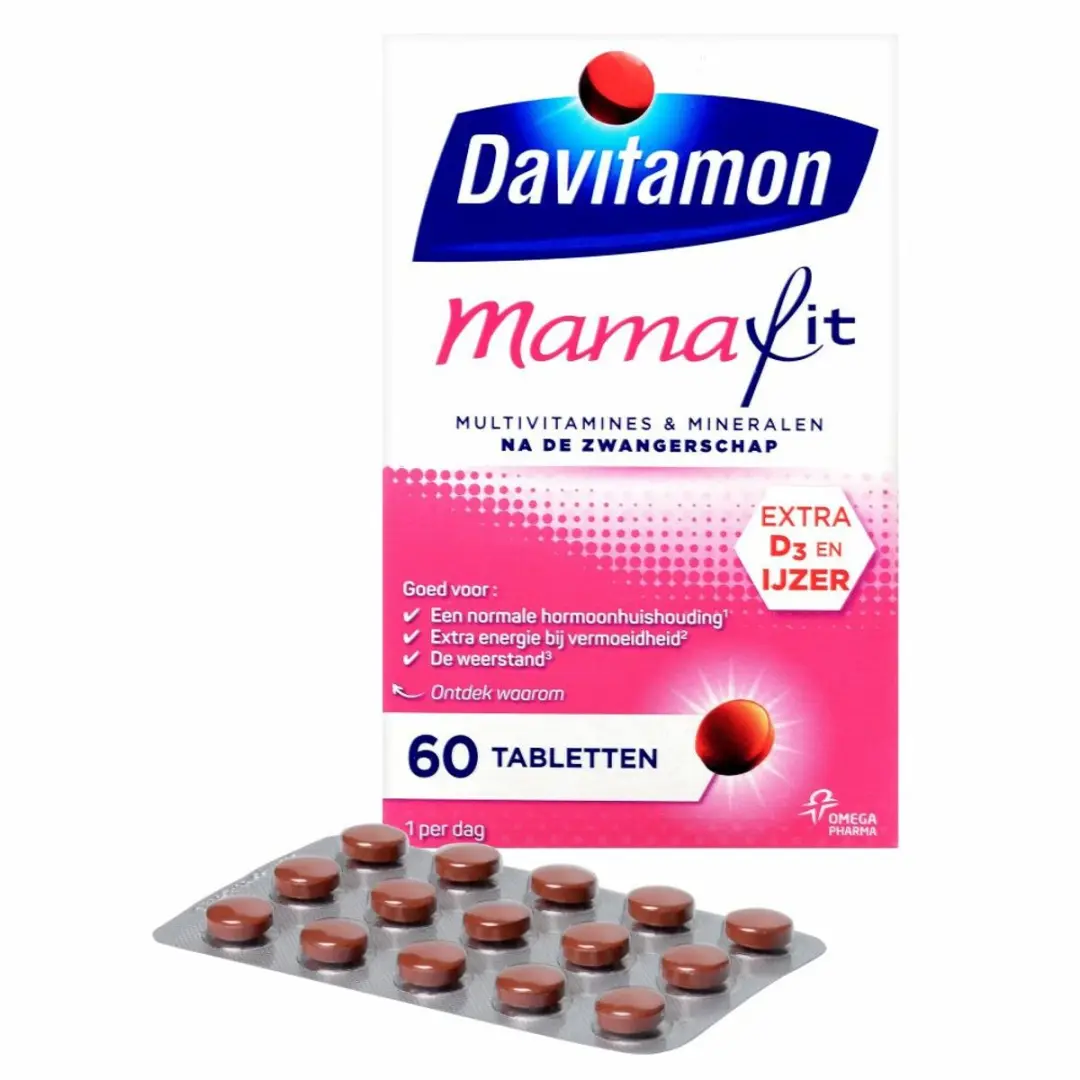 Davitamon Compleet Mama Fit 120 tabletten - 2x60