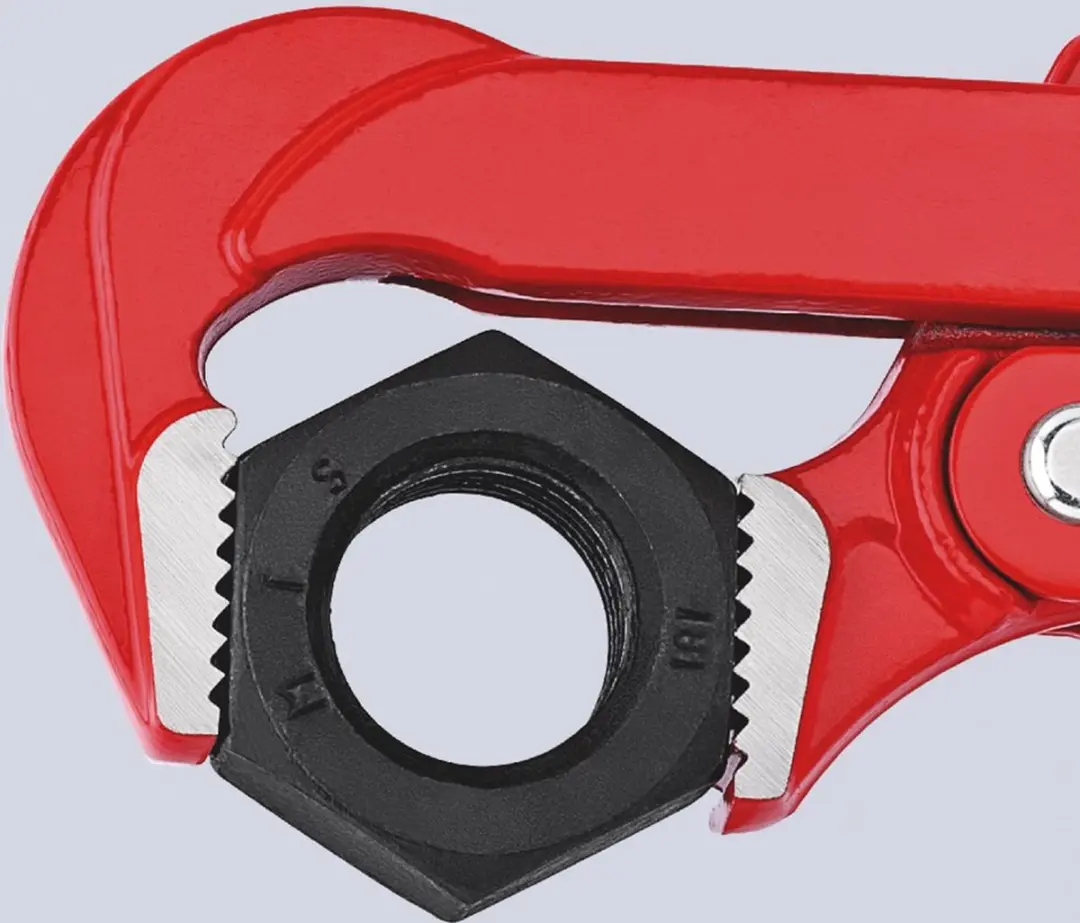 Knipex 83 10 020 Pijptang 90° 2 - Rood