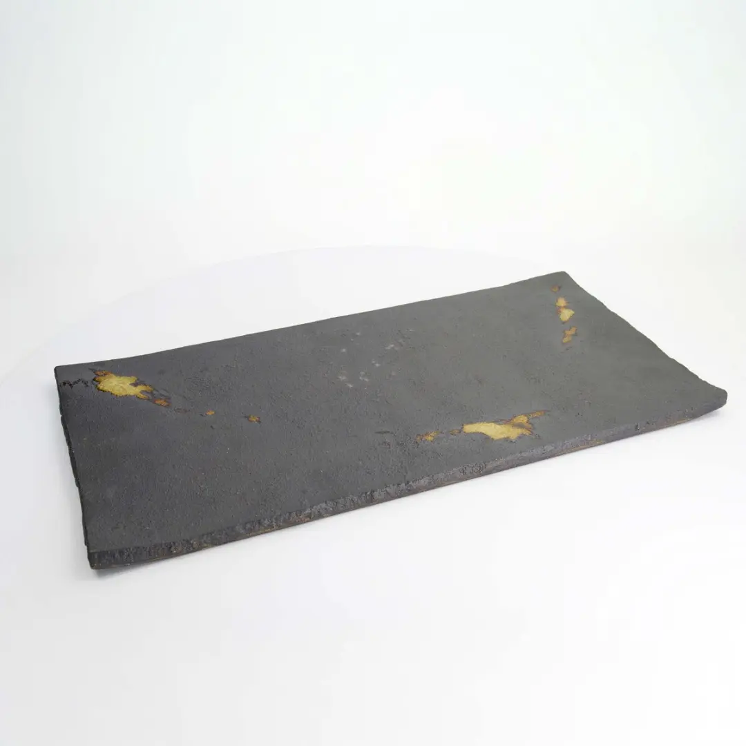 Tokyo Design Studio Mino Craft Rechthoekig Serveerbord 55x28cm - Zwart