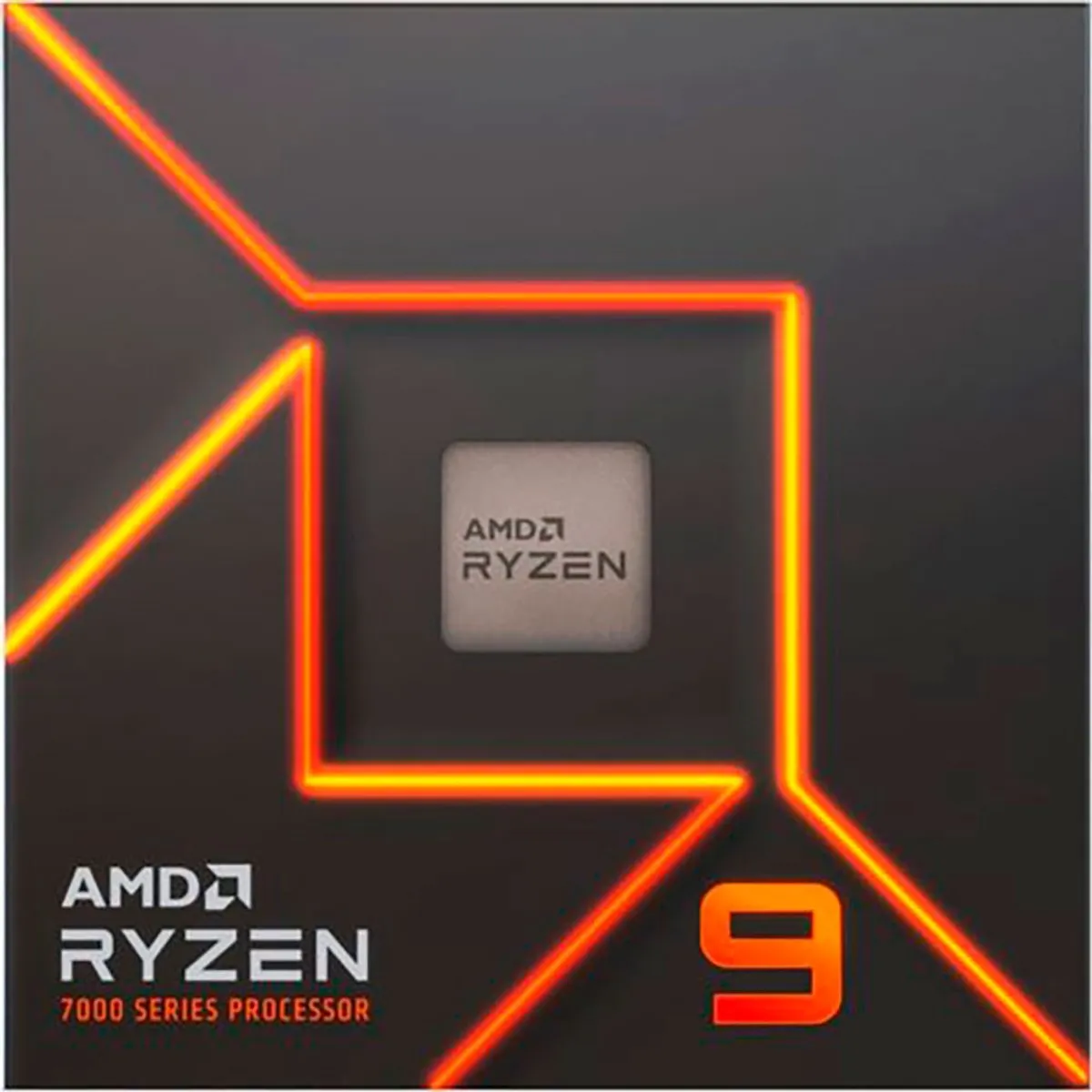 AMD Ryzen 9 7900 Boxed CPU - 12 Core/24 Threads - AM5
