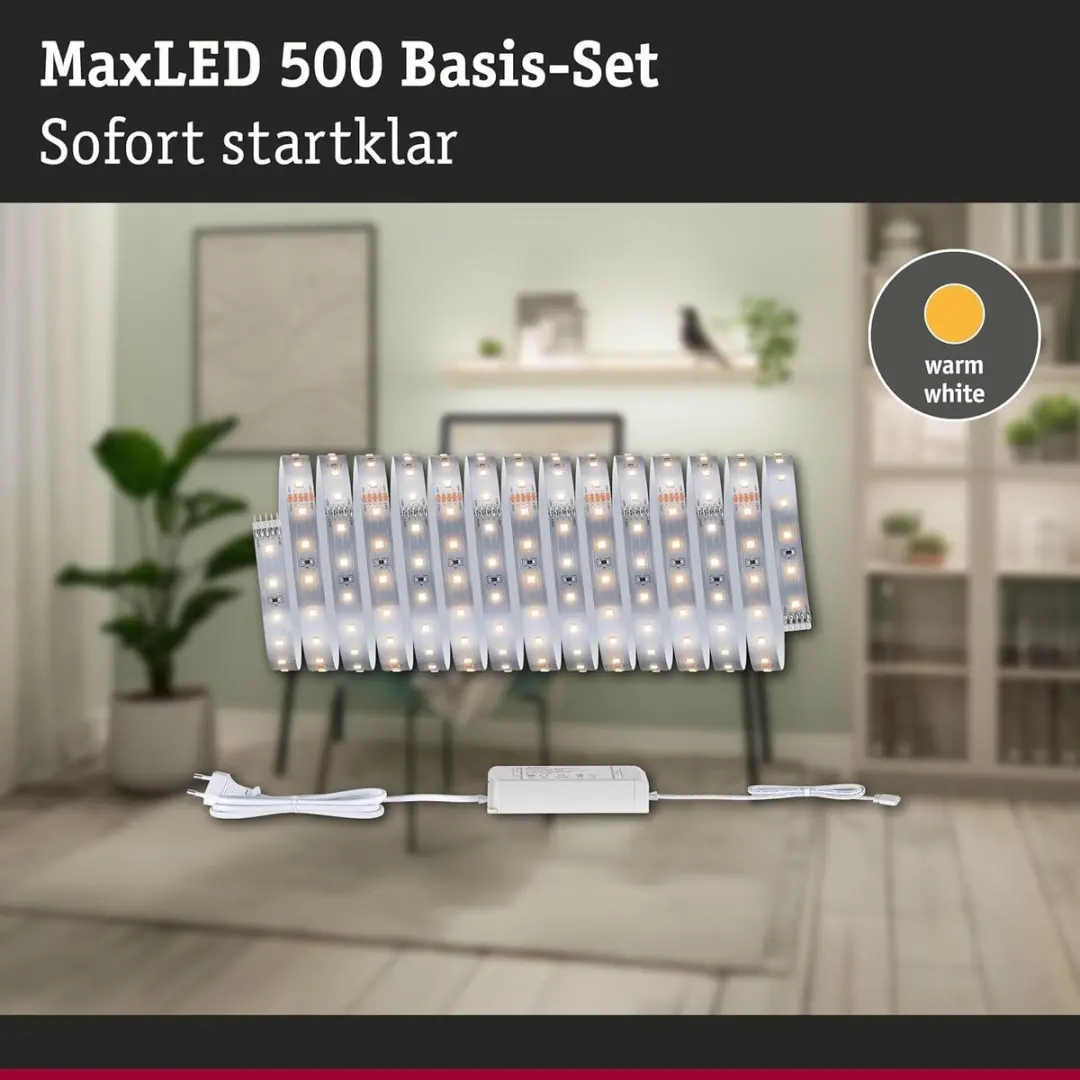 Paulmann 71230 MaxLED 500 Warmwit LED-strip 5m - 17W