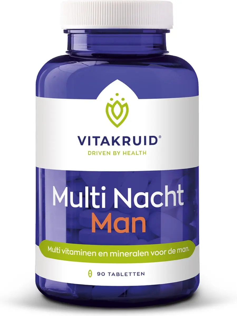 Vitakruid Multi Nacht Man 90 Tabletten
