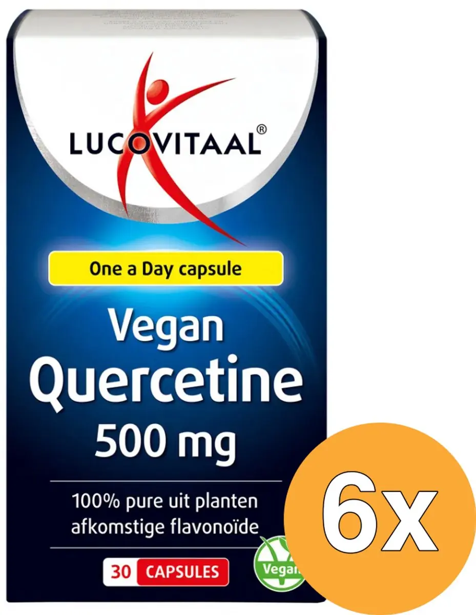 Lucovitaal Vegan Quercetine 500mg