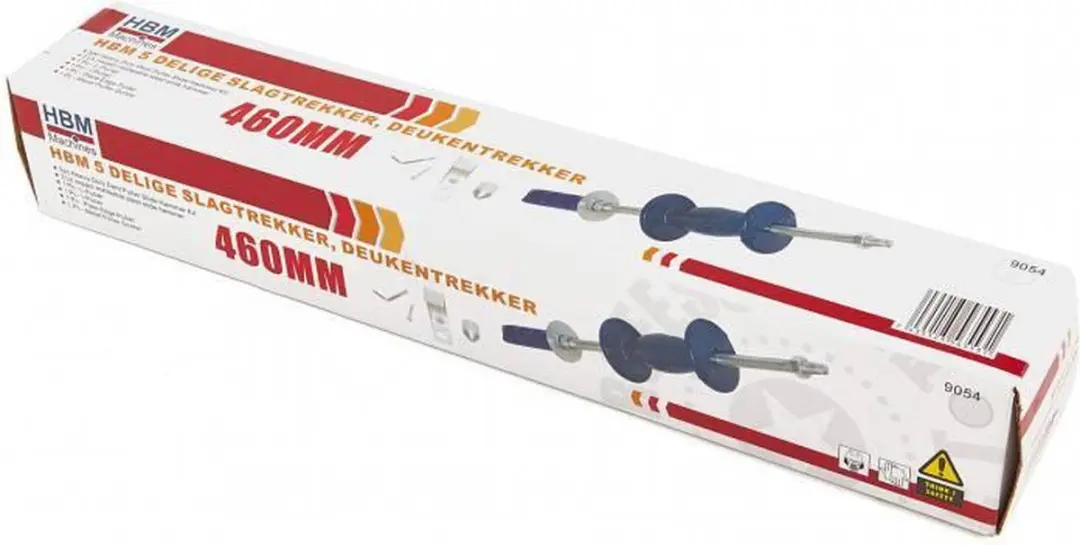 HBM machines 5-delige Slagtrekker - Blauw