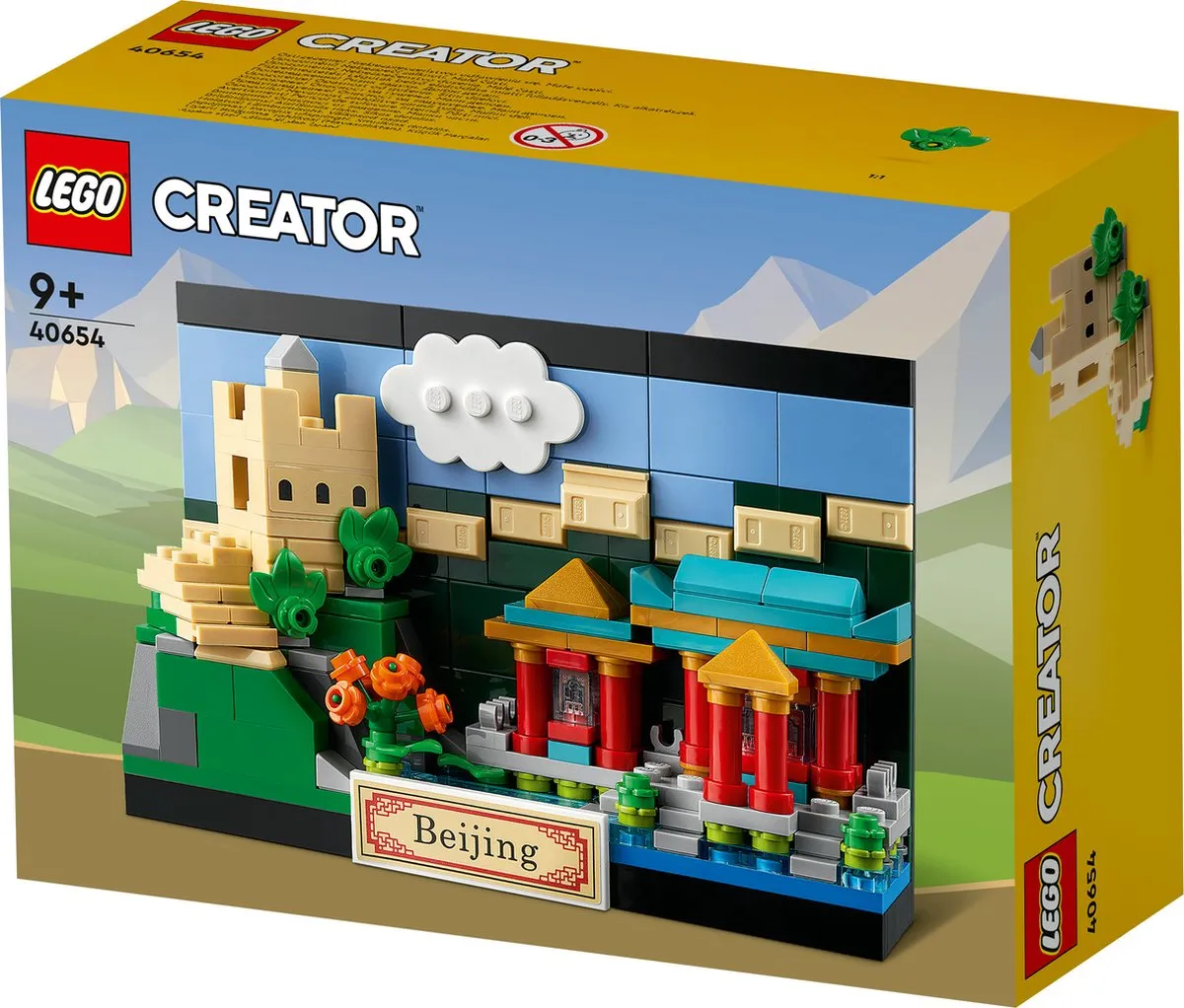 LEGO Creator Ansichtkaart Beijing 40654 - 276 Stenen - Meerkleurig
