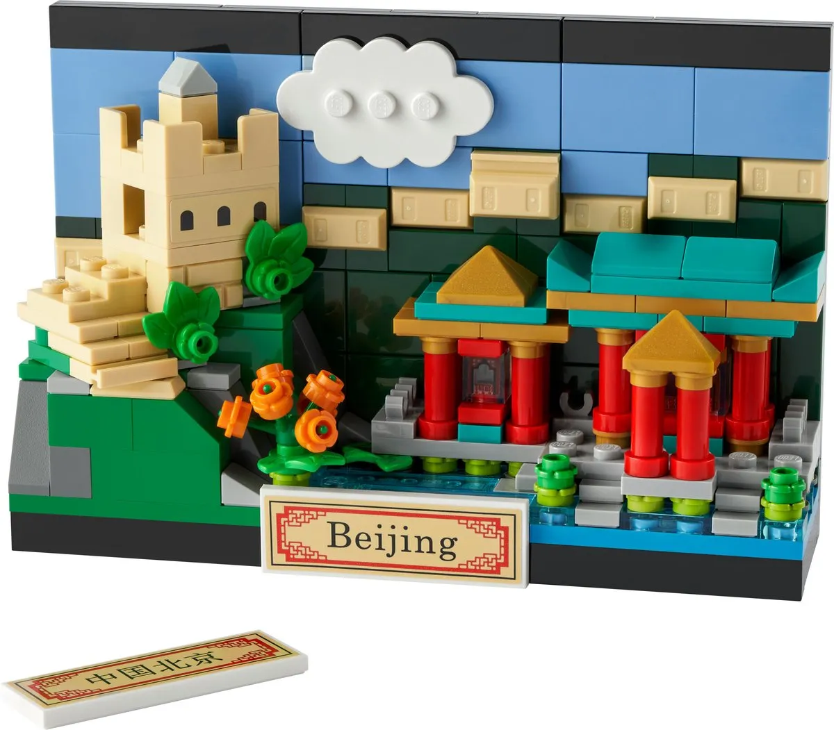 LEGO Creator Ansichtkaart Beijing 40654 - 276 Stenen - Meerkleurig