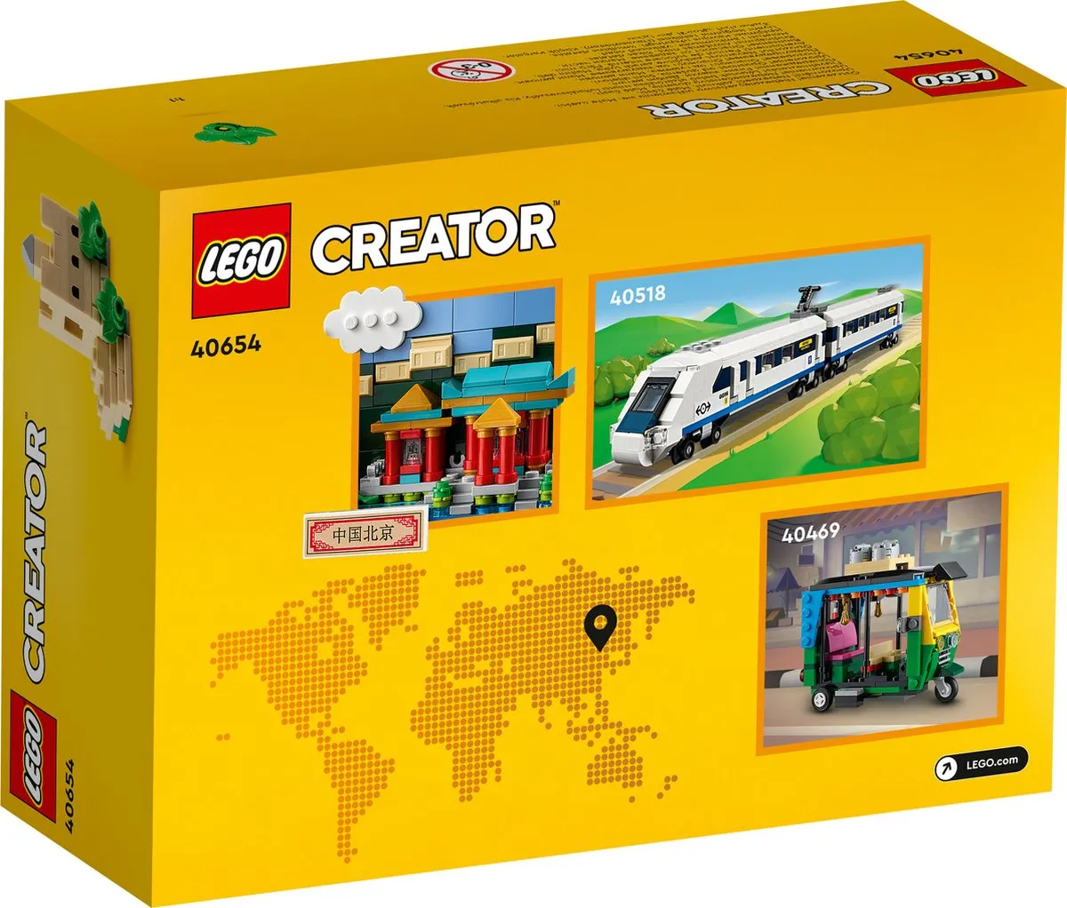 LEGO Creator Ansichtkaart Beijing 40654 - 276 Stenen - Meerkleurig