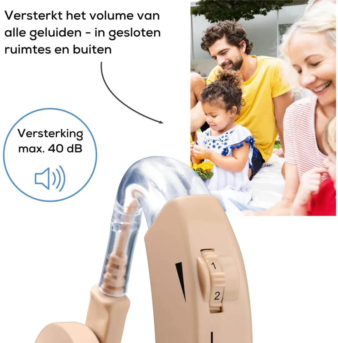 Beurer HA 20 RIC Gehoorapparaat - Beige