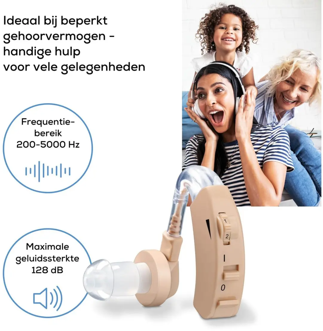 Beurer HA 20 RIC Gehoorapparaat - Beige