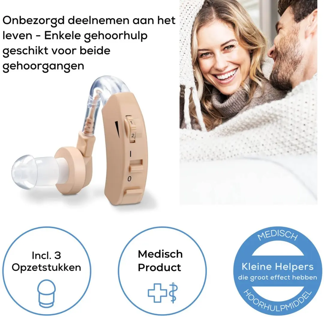 Beurer HA 20 RIC Gehoorapparaat - Beige