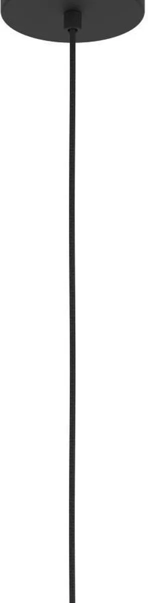 Eglo Alsager Hanglamp E27 Ø41cm - Zwart/Grijs