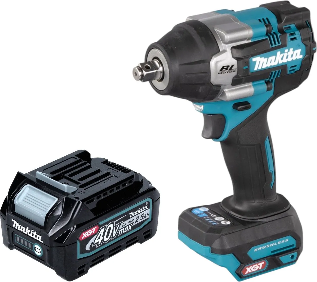 Makita TW 007 GD1 Accu-slagmoersleutel 40V 760Nm