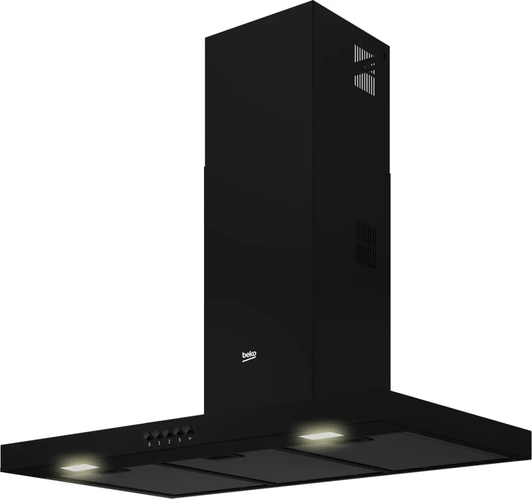 Beko BHCB96622BBB Afzuigkap 605m³/h - Zwart