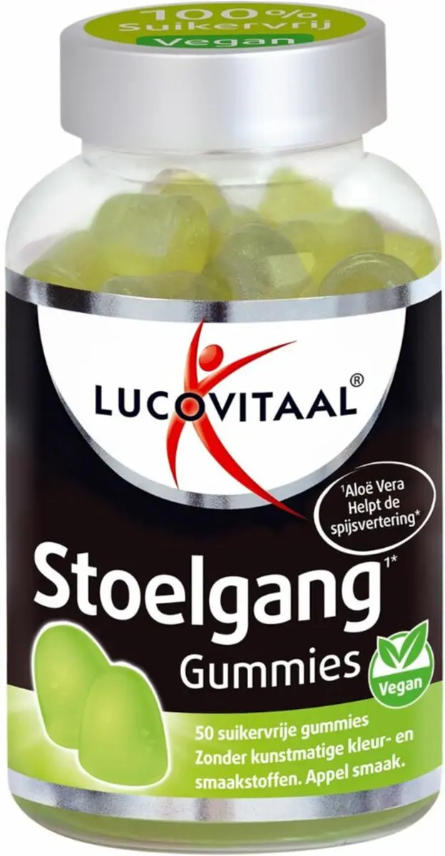 Lucovitaal Gummies Stoelgang 50 Stuks