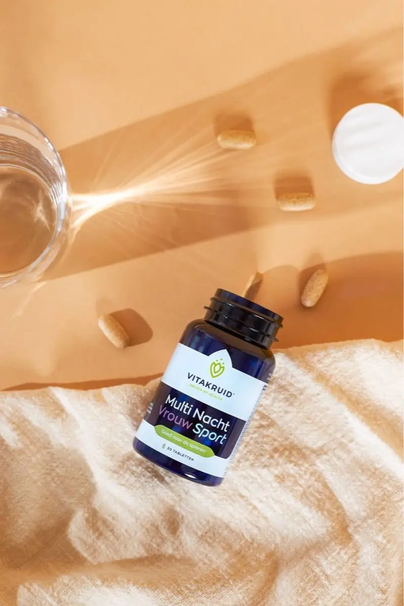 Vitakruid Vrouw Sport Multi Nacht 30 tabletten